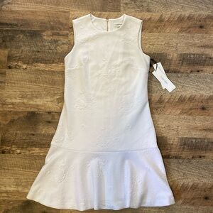 Calvin Klein NWT White Dress